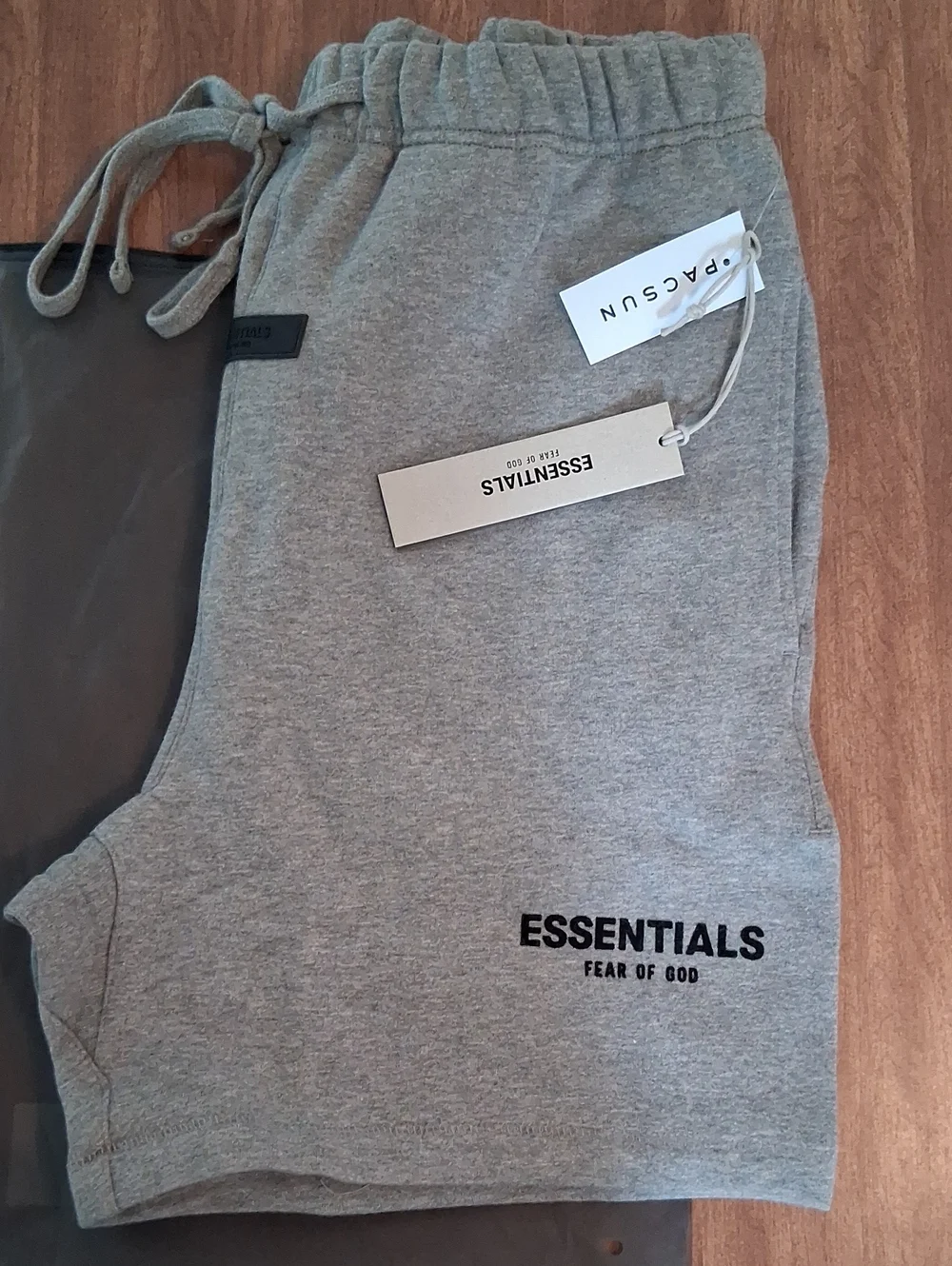 ESSENTIALS Fear of God Men’s Dark Oatmeal Sweat Shorts